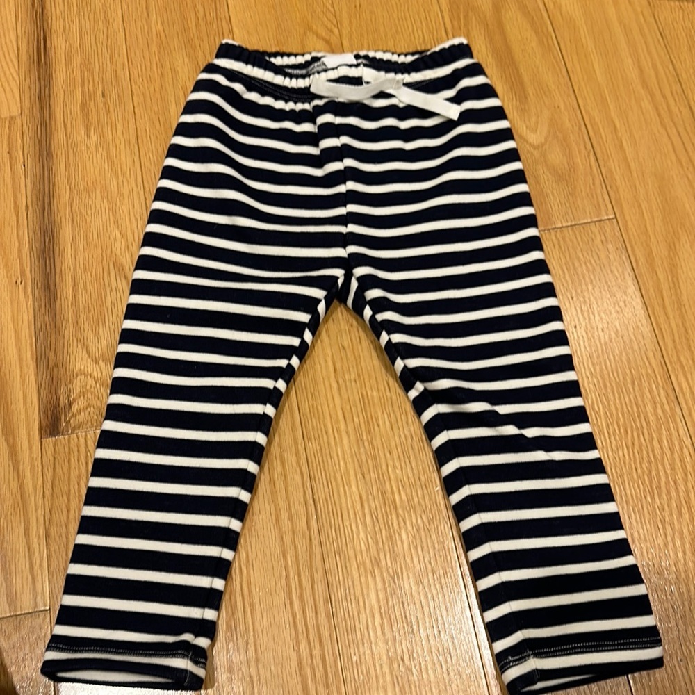 Baby Gap Striped Fleece Cozy Pants 12-18 mo